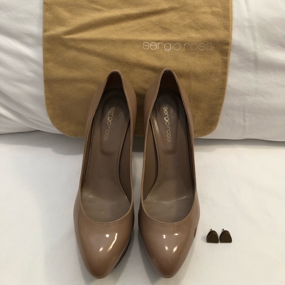 Like new! Sergio Rossi beige Alton Pumps - Picture 5 of 8